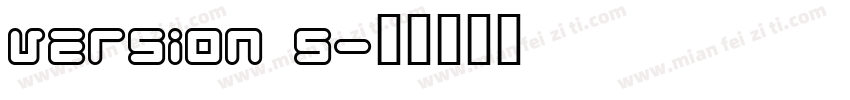 Version 5字体转换